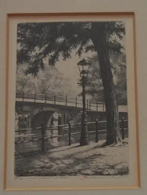 Willem Veldhorst - 5 etsen; Veldhorst, Bosman, Waereld, Langbroek en Seegers. - Zie de beschrijvi kopen? Bied vanaf 40!