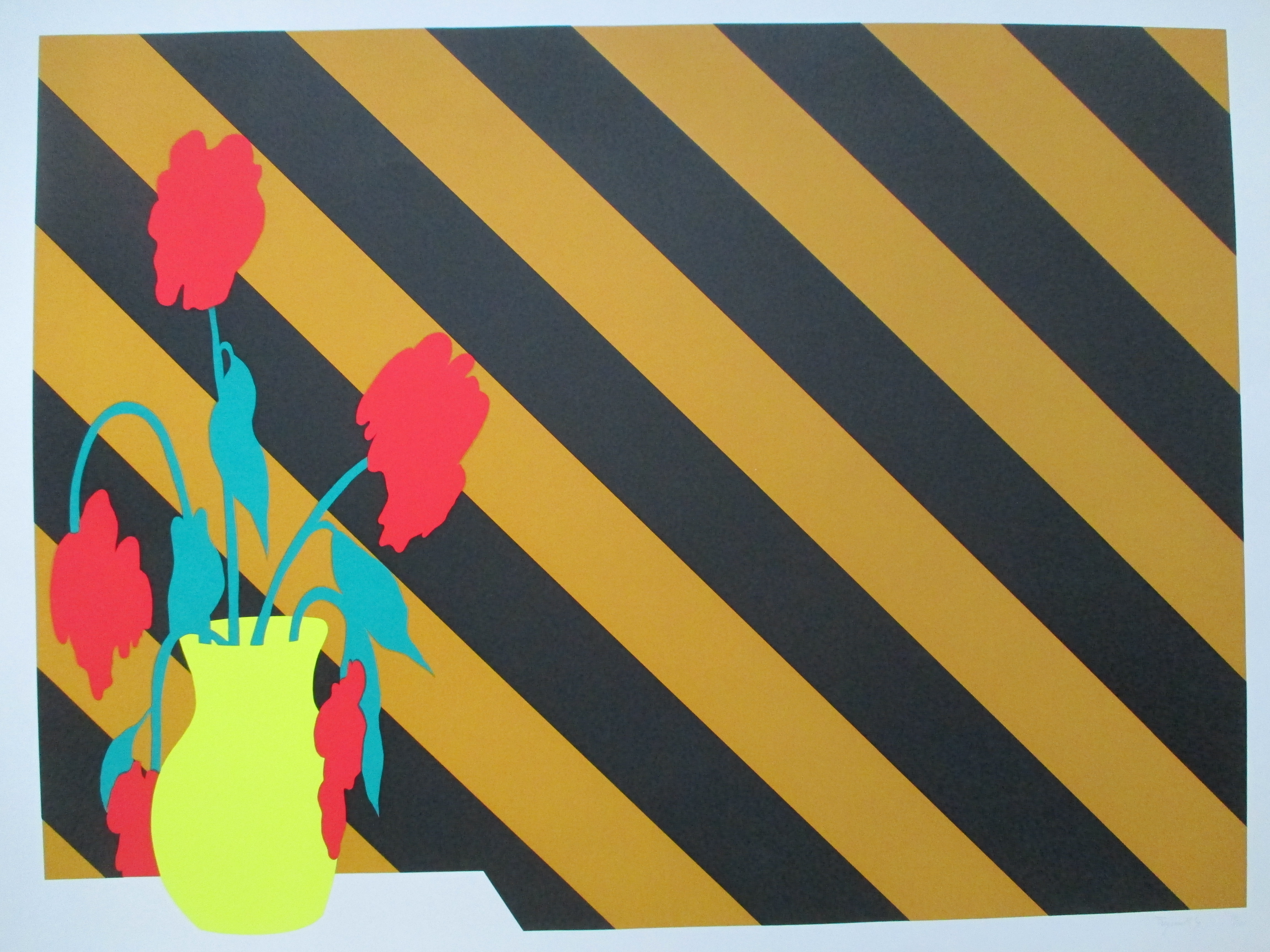 Alphons Freijmuth - Zeefdruk 1971 verkocht voor € 50!