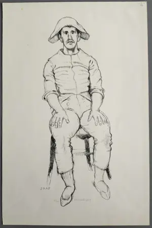 Herman Berserik - Herman Berserik - Jaap - gesigneerde litho kopen? Bied vanaf 65!