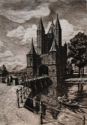 Waalko Jans Dingemans (sr.) - Amsterdamse Poort Haarlem kopen? Bied vanaf 50!