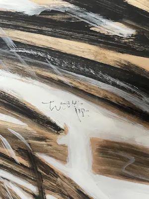 Henri de Wolf - Gouache - Dennen II kopen? Bied vanaf 150!