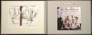 Anton Heyboer - Zeefdruk en boek, Liefde als kunst kopen? Bied vanaf 50!