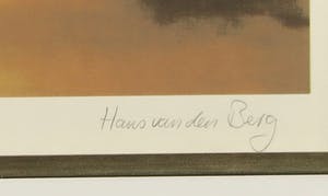 Hans van den Berg - Zeefdruk, Paris - Ingelijst (Groot) kopen? Bied vanaf 40!