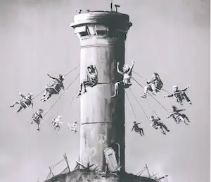 Banksy - "Visit Historic Palestine"- poster Walled off Hotel Bethlehem kopen? Bied vanaf 225!
