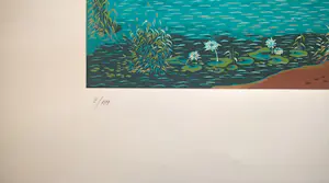 Drago Takac - visser - gesigneerde zeefdruk kopen? Bied vanaf 49!