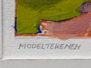 Jan van der Veer - Modeltekenen kopen? Bied vanaf 25!