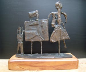 Brons (Onbekend) - "La famille" cobra stijl. kopen? Bied vanaf 375!