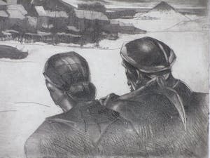 Marius Carion - Winter in de Borinage - Ets kopen? Bied vanaf 1!