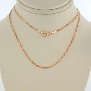14k rosé gouden collier - 45 cm lang kaufen? Bieten Sie von 100!