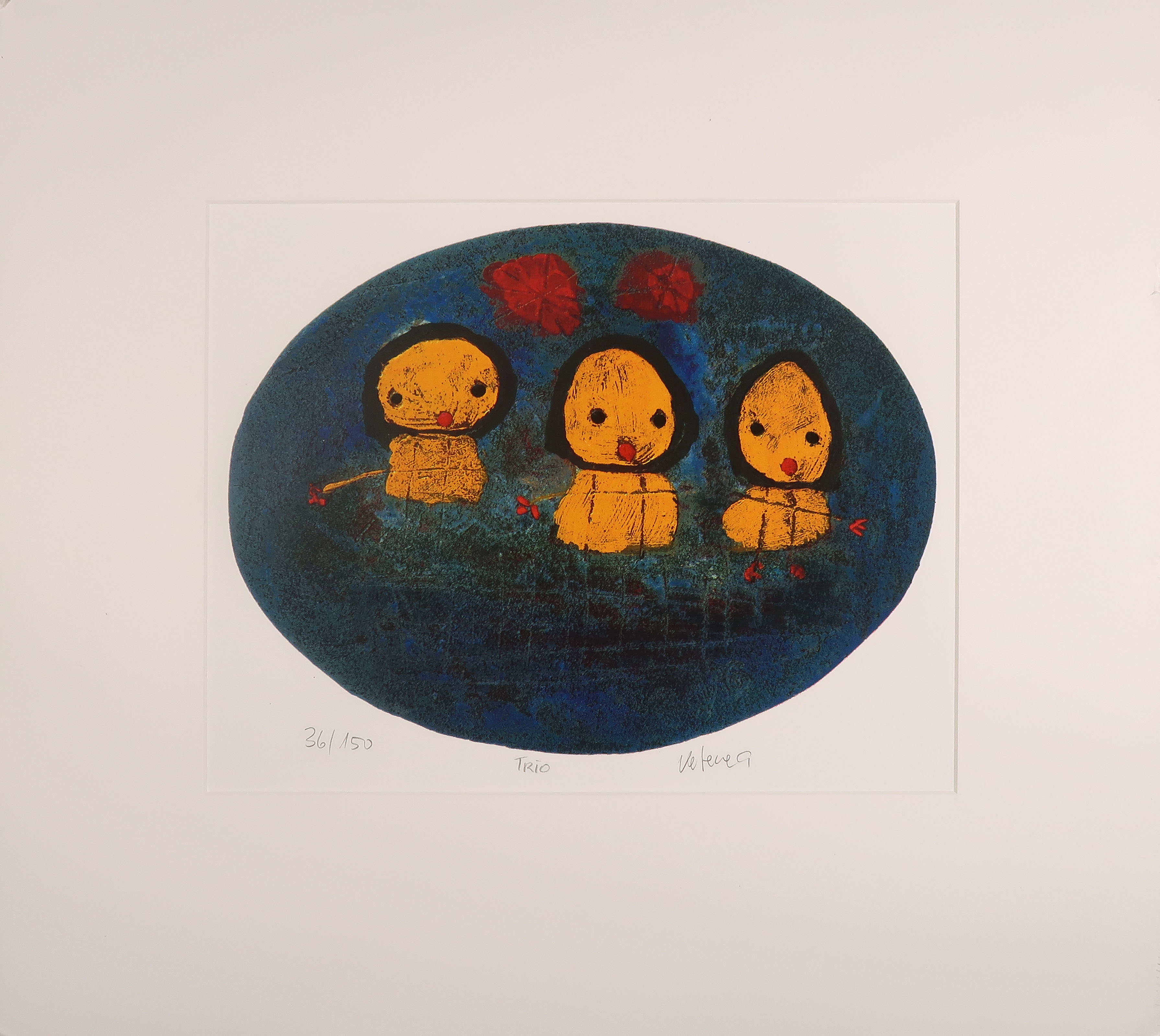 Giovanni Vetere - Zeefdruk, Trio kopen? Bied vanaf 20!