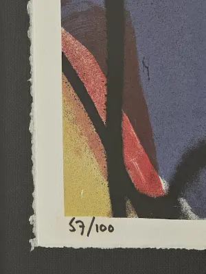 Herman Brood - De Bonte Koe - 57/100 - Handgesigneerd kopen? Bied vanaf 525!