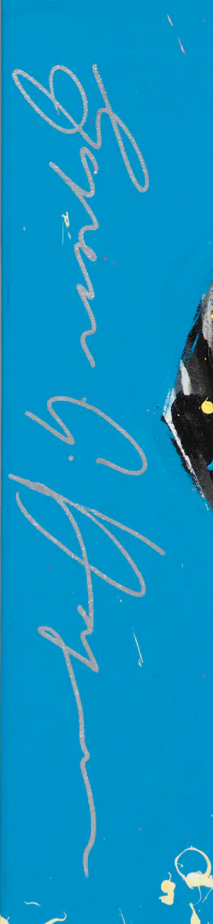 Espen Hagen - acryl op doek (groot werk!) kopen? Bied vanaf 499!