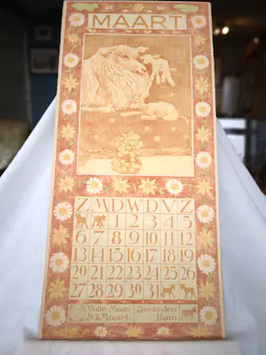 Theo van Hoytema - de orginele Theodoor van Hoytema kalender uit 1904 kopen? Bied vanaf 100!