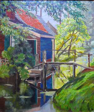 Augustinus van der Linde - Z.T.,Woning aan het water verkocht voor € 50!