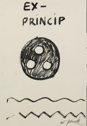 A.R. Penck - Ex-princip kopen? Bied vanaf 1!