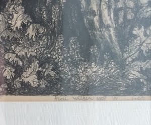 Jan van den Thillart - handgedrukte litho, lage oplage, goede staat, mystiek werk kopen? Bied vanaf 1!