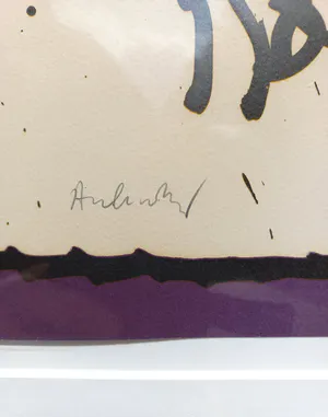 Pierre Alechinsky - Première primaire, litho (mooi ingelijst, groot) kopen? Bied vanaf 850!