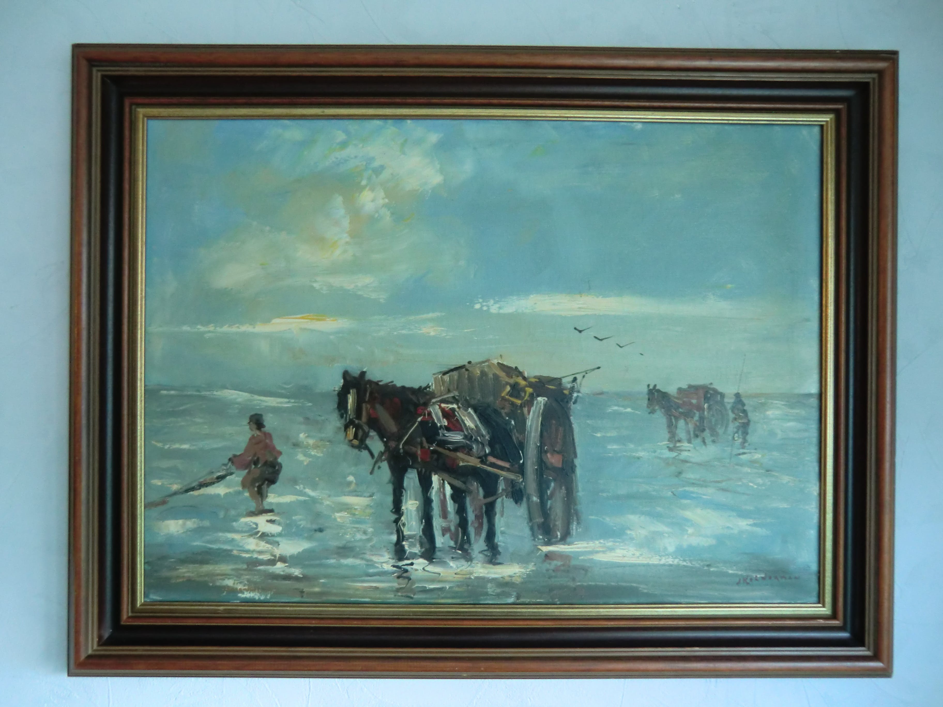 Jan Kelderman - Schelpenvissers aan zee kopen? Bied vanaf 79!