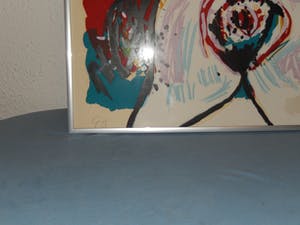 Karel Appel - Karel Appel - Woman against Yellow Wall kopen? Bied vanaf 495!