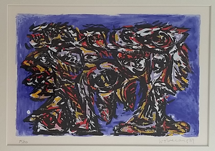 Theo Wolvecamp - Litho op papier 1989 kopen? Bied vanaf 350!