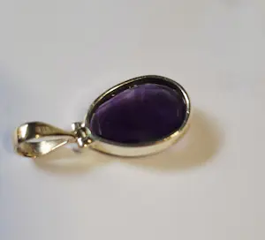 Zilveren Hanger met facet geslepen Amethyst kopen? Bied vanaf 45!