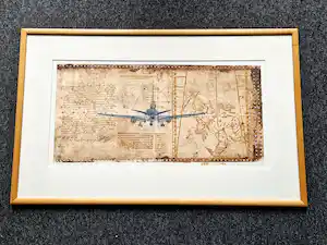 Leentje Linders - Fraai ingelijste- bep. oplage (26/90) Ets reliefdruk "between heaven & earth" verkauft für € 85!