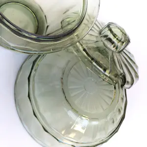 Glasblazerij Leerdam - A.C. Copier - Jampot en schaaltje kopen? Bied vanaf 20!