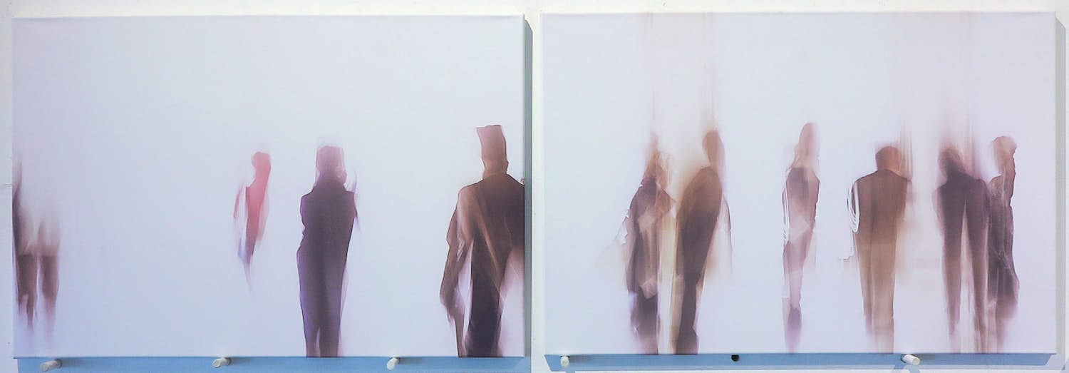 Gisella Klein - Digitale print op canvas, Twee werken 'Huis Marseille' verkocht voor € 50!