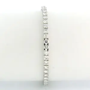 18k witgouden tennisarmband met briljant geslepen diamant tot. 1.76 ct kopen? Bied vanaf 2200!