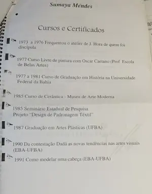 Niet of onleesbaar gesigneerd - Sumaya Mendes - Salvador Brazil kopen? Bied vanaf 1!