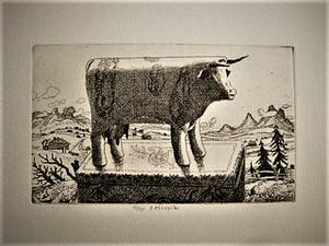 Herman Berserik - Karakteristiek Grafiek - Ets - zeer kleine oplage - potloodgesigneerd kopen? Bied vanaf 30!