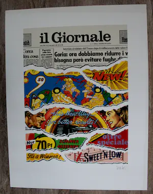 Arno Arts - Zeefdruk: il Giornale kopen? Bied vanaf 55!