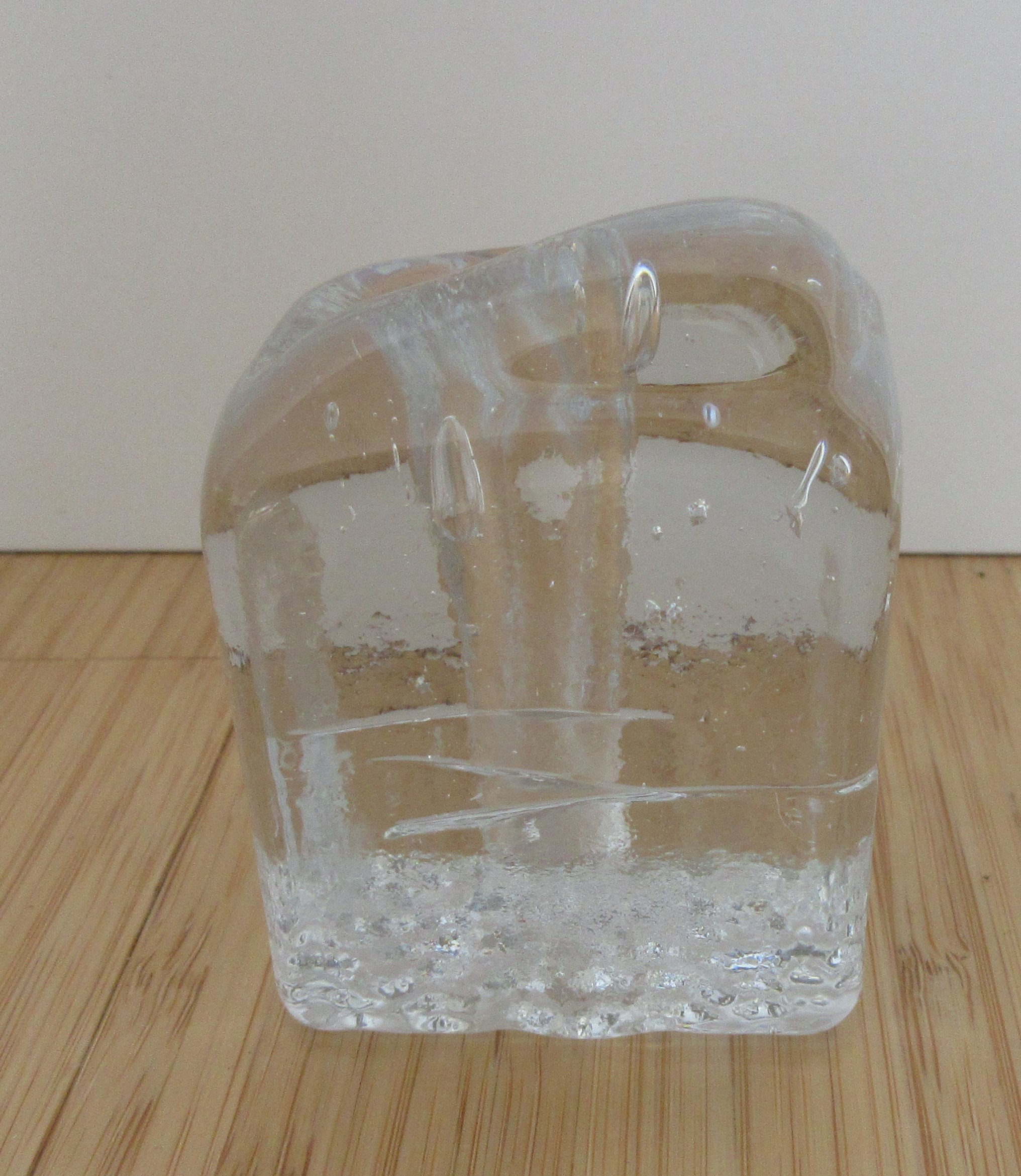 Ritzenhoff AG - Twee vintage blokglazen kandelaren kopen? Bied vanaf 10!