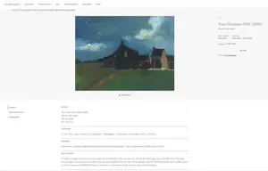 Toon Hermans - Dorp in de nacht, olieverf op doek (zeer mooi ingelijst) kopen? Bied vanaf 1695!