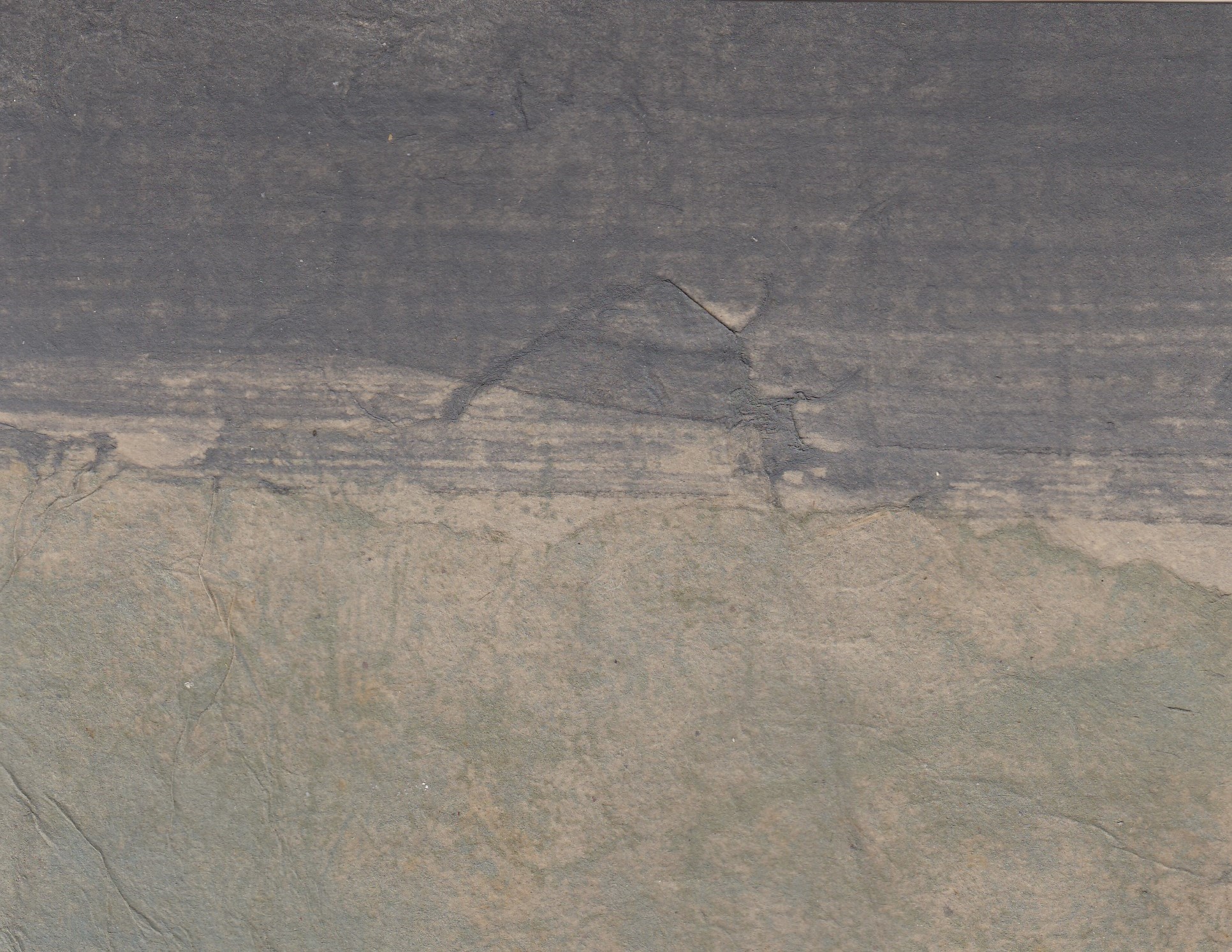 Joep Goeting - Gouache op Karton - Abstract Landschap kopen? Bied vanaf 1!