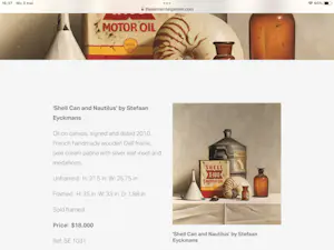 Stefaan Eyckmans - Mobiloil blik en Nautilus kopen? Bied vanaf 2500!