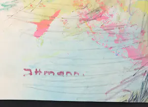 Hans Ittmann - Gemengde techniek op papier, Zonder titel kopen? Bied vanaf 120!