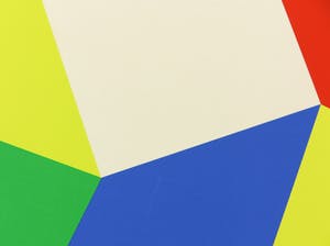 Bob Bonies - Zeefdruk, Geometrisch abstracte voorstelling kopen? Bied vanaf 35!