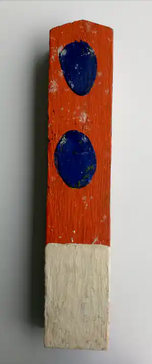 Piet Dirkx - Kleurenbalk. Bijenwas. Encaustiek. verkauft für € 69!
