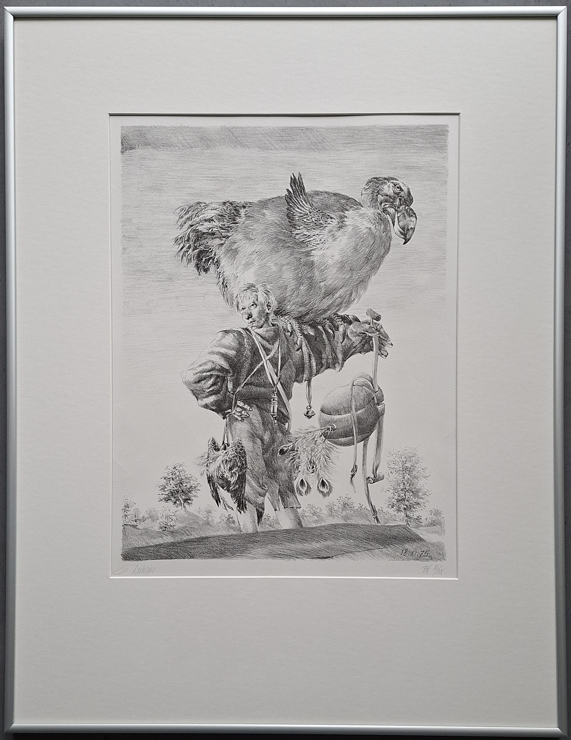 Peter Vos - Dododier - ingelijste gesigneerde litho kopen? Bied vanaf 259!