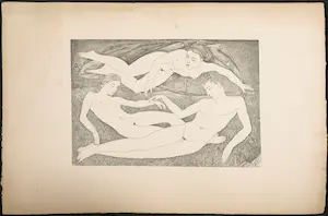 Niet of onleesbaar gesigneerd - Lot van 3 litho's kopen? Bied vanaf 1!