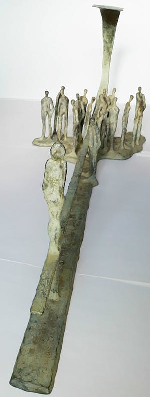 Ronald Tolman - Hommage aan Hannie Schaft, bronzen beeld (unica, zwaar en zeer groot) kopen? Bied vanaf 1850!