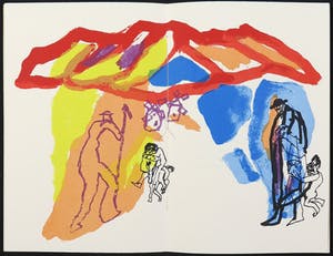 Pieter Defesche - en Hans van de Waarsenburg, Publicatie met zeefdruk en gedicht, Sierra Bermeja kopen? Bied vanaf 1!