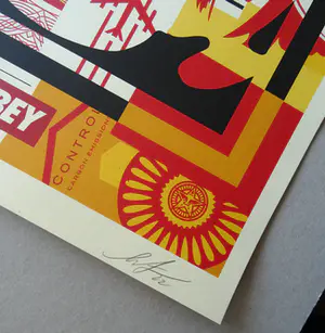 AcheterShepard Fairey - offset? Enchérissez de 1!