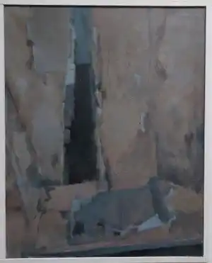 Jan Miechels - Abstract schilderij verkauft für € 35!