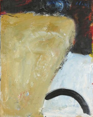 Etienne Elias - Olieverf op doek, Zonder titel - Ingelijst kopen? Bied vanaf 500!