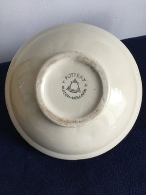 Potterie De Driehoek - Dicuskan met bloemmotief | Huizer bont kopen? Bied vanaf 65!