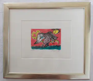 Corneille - Litho handgesigneerd met lijst- Mémoire de Bali I 1993 Cobra kopen? Bied vanaf 175!