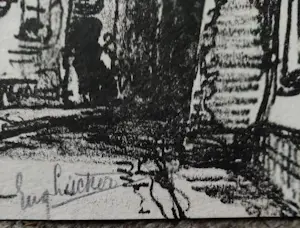 Eugene Lucker - Rue des cordeliers, Rouen kopen? Bied vanaf 25!