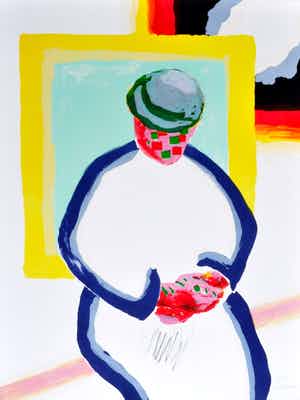 Roger Raveel - La Berceuse verkocht voor € 770!